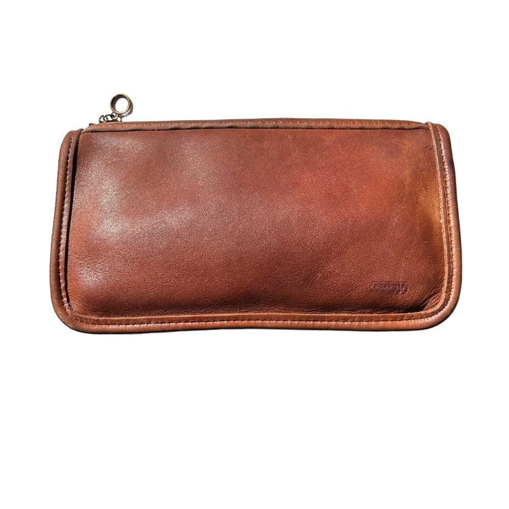 Vintage coach cosmetic bag